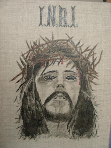 Christ 3 sur toile